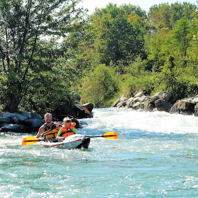 Ticono Inferiore - Flusswanderung durch den bedeutendsten Flusspark Italiens